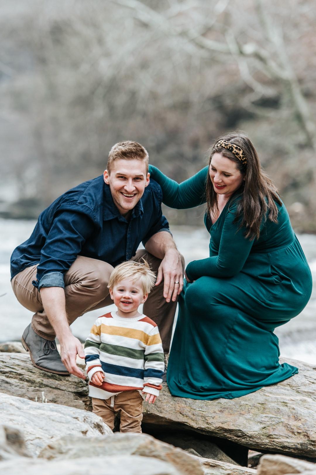 Colby & Anna - Family Session - Roswell, GA